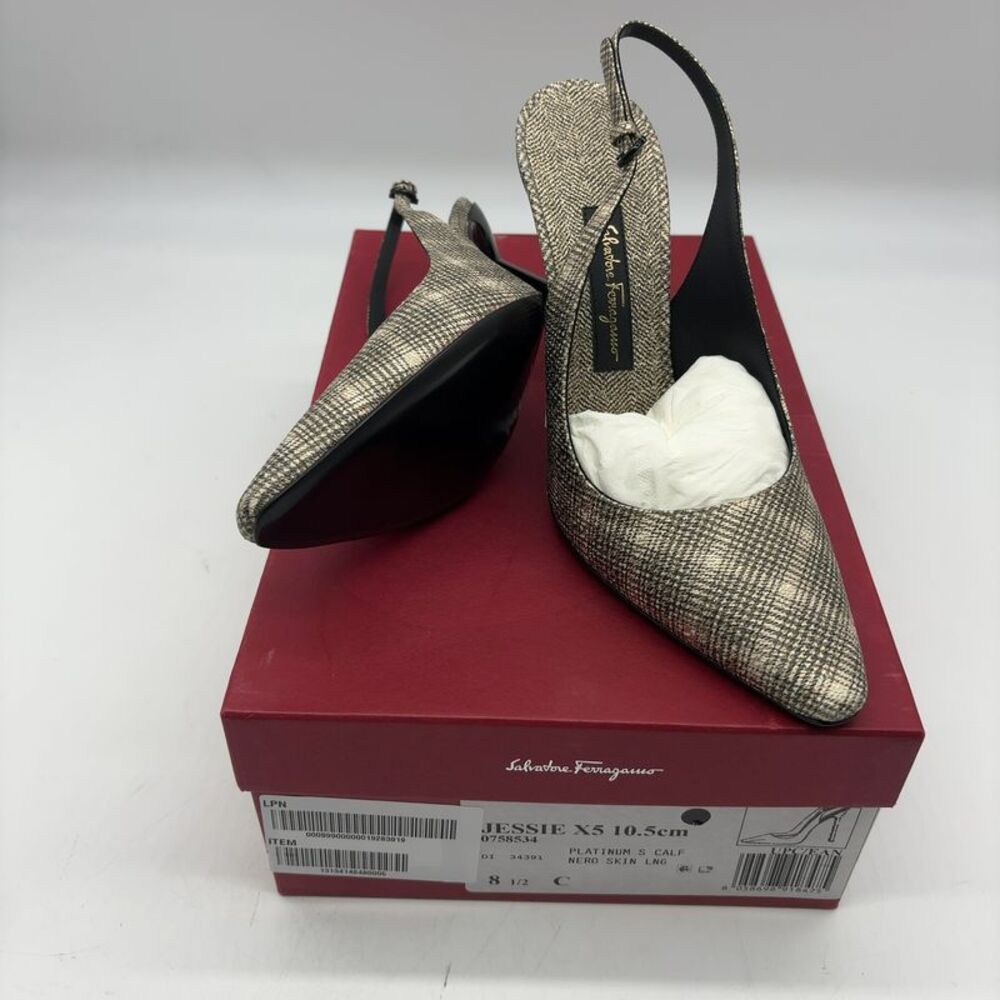 Ferragamo Jessie X5 Slingback Pump - Picture 4 of 6